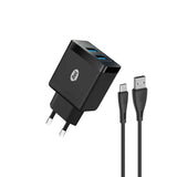 itel ChargerPulse ICW-185EC Dual USB Fast Wall Charger (QC 3.0)
